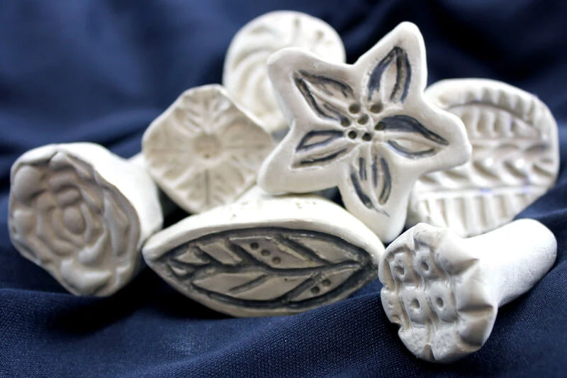 How to Make Stamps with Air Dry Clay!